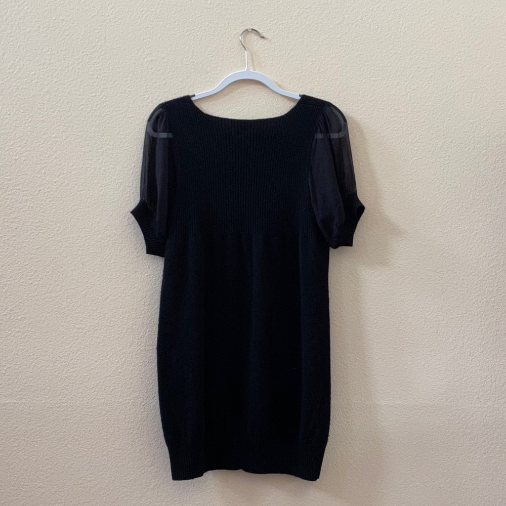 Vertical Design Cashmere Tunic - Picture 6 of 6